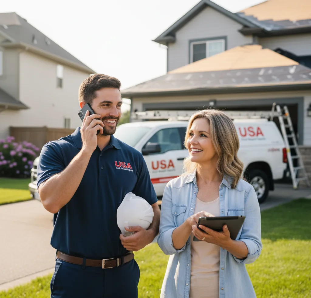 USA Roof Repair Experts customer support in Eatontown